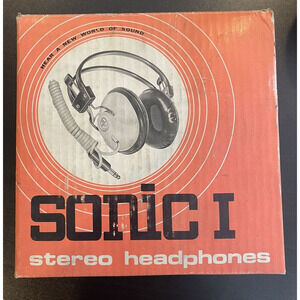 Sonic I Stereo Headphones made in Japan